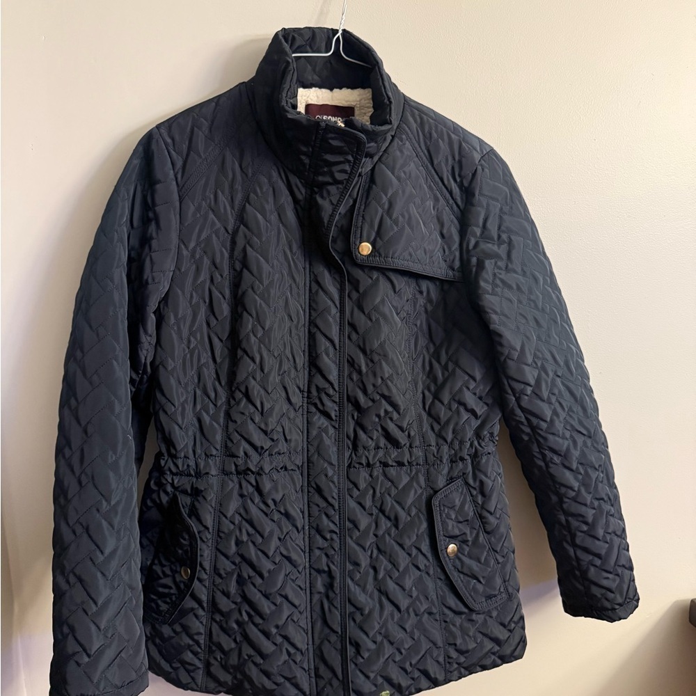Women’s navy Quilted Jacket